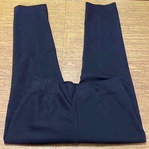 Black Chaps Side Zip Stretch Hollywood Waist Dress Pants Slacks Size 8